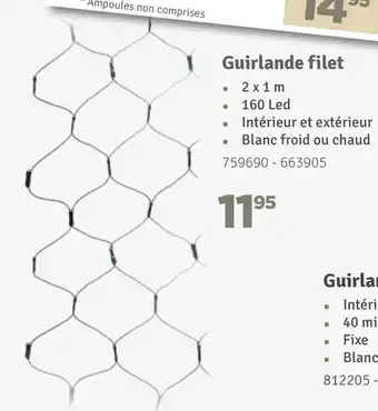 Mr Bricolage Guirlande filet aanbieding