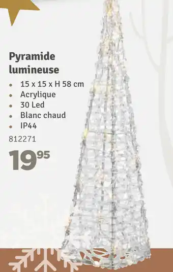 Pyramide lumineuse