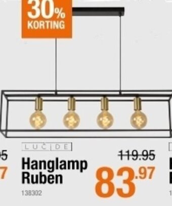 Cevo Hanglamp Ruben aanbieding