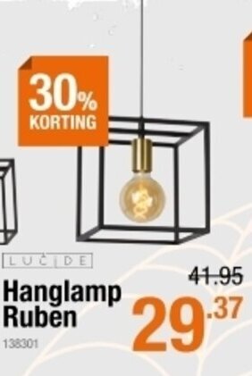 Cevo Hanglamp Ruben aanbieding