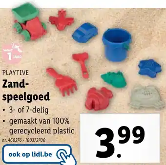 Lidl PLAYTIVE Zand speelgoed nr.460276 - 100372700 aanbieding