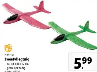 Lidl PLAYTIVE Zweefvliegtuig nr.446410 - 100373981 aanbieding