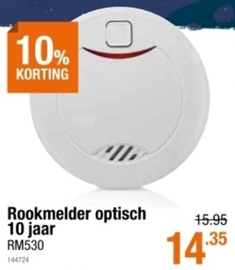 Cevo Rookmelder optisch 10 jaar aanbieding