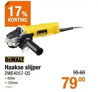 Cevo Haakse slijper DWE4057-QS aanbieding
