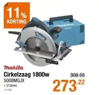 Cirkelzaag 1800w 5008MGJX