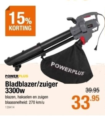 Cevo Bladblazer/zuiger 3300w aanbieding