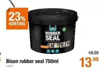 Bison rubber seal 750ml