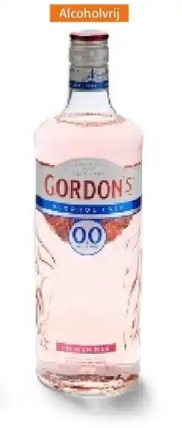 Colruyt Gordon's Premium Pink alcoholvrij aperitief 0,0 % vol 70 cl aanbieding