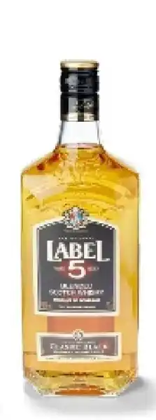 Colruyt Label 5 Classic Black Blended Scotch Whisky 40 % vol 70 cl aanbieding