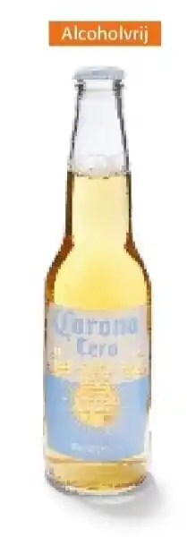 Colruyt Corona Cero alcoholvrij bier 0,0 % vol 6 x 33 cl aanbieding