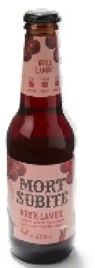 Colruyt Mort Subite Kriek Lambic fruitbier 4 % vol 6 x 25 c aanbieding