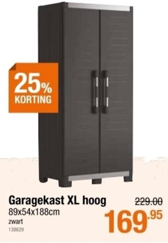 Garagekast XL hoog