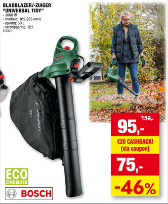 Hubo Bladblazer/-zuiger "Universal Tidy" aanbieding