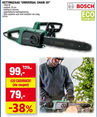 Hubo Kettinzaag "Universal Chain 35" aanbieding
