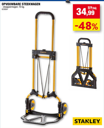 Hubo Opvouwbare steekwagen aanbieding
