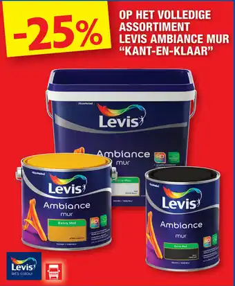 Hubo Op et volledige assortiment levis ambiance mur "kant-en-klaar" aanbieding