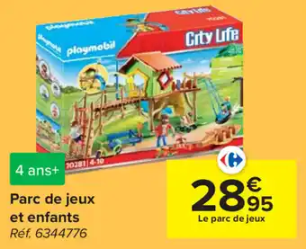 Parc de jeux et enfants