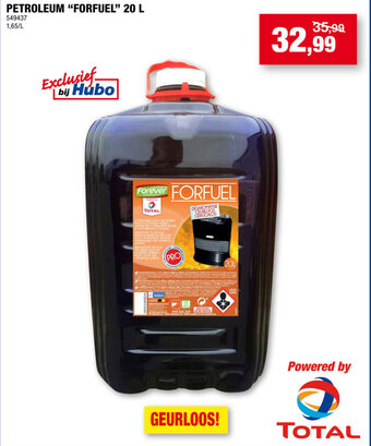 Hubo Petroleum "Forfuel" 20L aanbieding