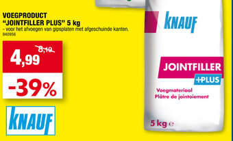 Hubo Voegproduct "Jointfiller Plus" 5 kg aanbieding