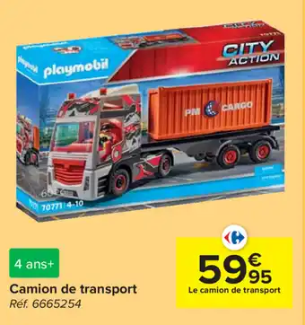 Camion de transport