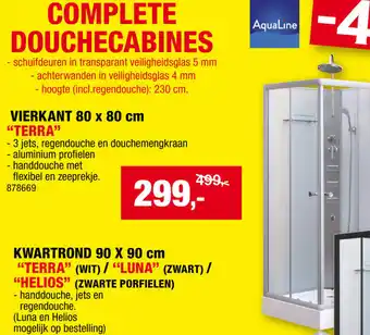 Hubo Vierkant 80 x 80 cm "Terra" aanbieding