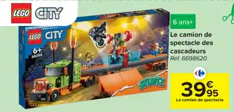 Carrefour Le camion de spectacle des cascadeurs aanbieding