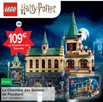 Carrefour Lego La Chambre des Secrets de Poudlard aanbieding