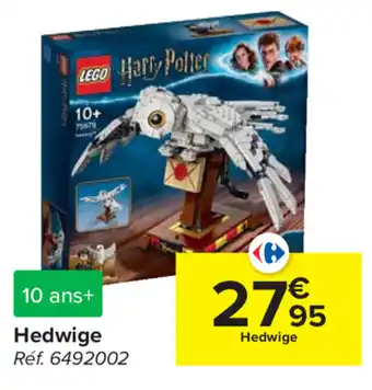 Carrefour Lego Hedwige aanbieding