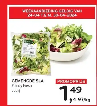 Alvo GEMENGDE SLA aanbieding