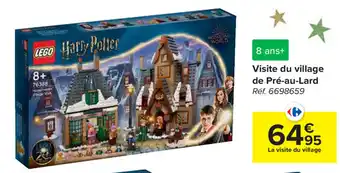 Carrefour Lego Visite du village de Pre-au-Lard aanbieding