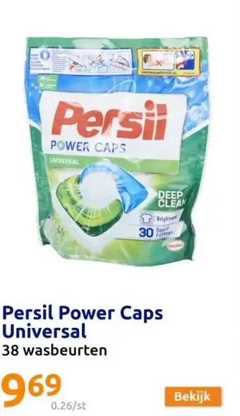 Action Persil Power Caps Universal aanbieding