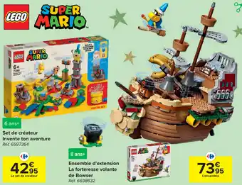 Carrefour Lego Set de createur Invente ton aventure aanbieding