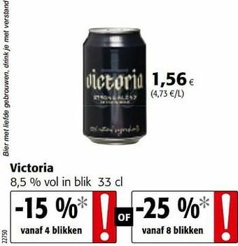 Colruyt Victoria aanbieding
