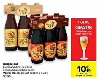 Carrefour Brugse zot dubbel aanbieding