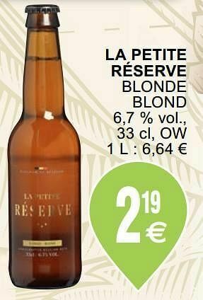 Cora La petite réserve blonde blond aanbieding