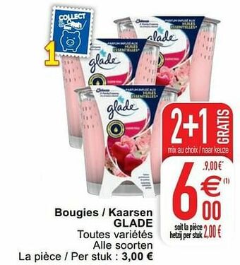 Bougies - kaarsen glade
