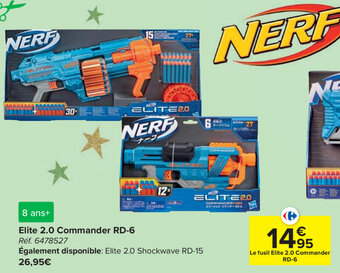 Carrefour Elite 2.0 Commander RD-6 aanbieding