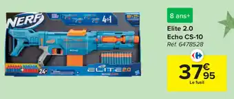 Carrefour Nerf Elite 2.0 Echo CS-10 aanbieding