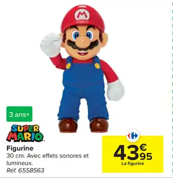 Carrefour Super Mario Figurine aanbieding