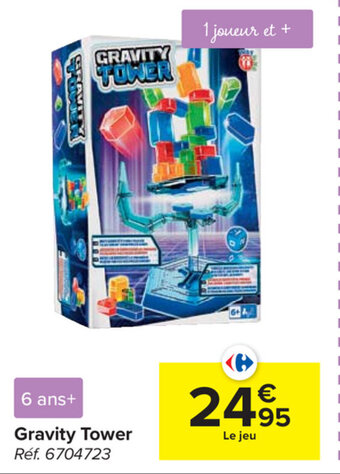 Carrefour Gravity Tower aanbieding