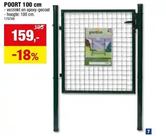 Hubo POORT 100 cm aanbieding