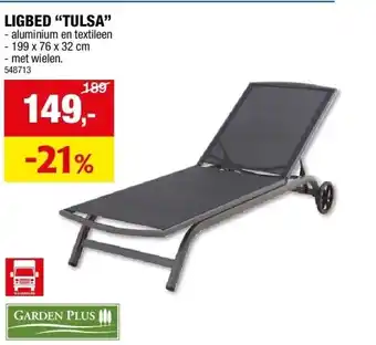 Hubo LIGBED “TULSA” aanbieding