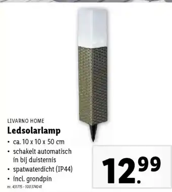 Lidl Ledsolarlamp aanbieding