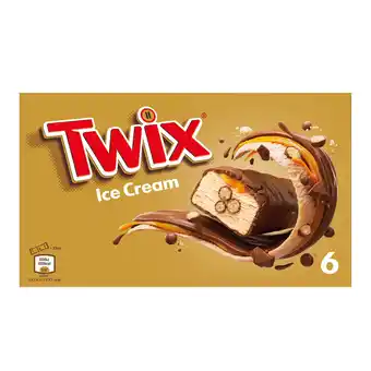 Delhaize Ijs | Twix | 6P aanbieding