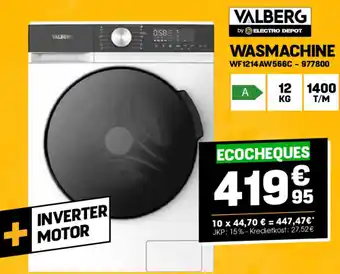 Electro Depot WASMACHINE aanbieding