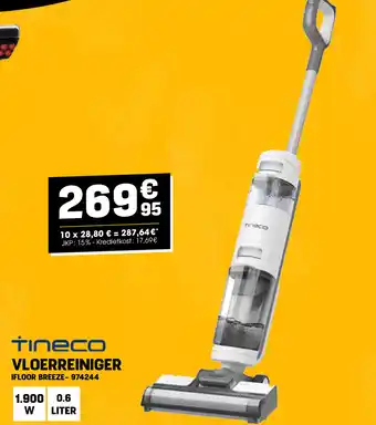 Electro Depot VLOERREINIGER 1.900 W aanbieding