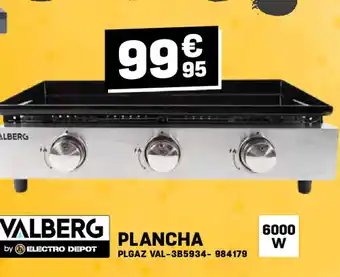 Electro Depot PLANCHA aanbieding