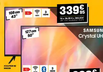 Electro Depot SAMSUNG ULTRA HD TV aanbieding