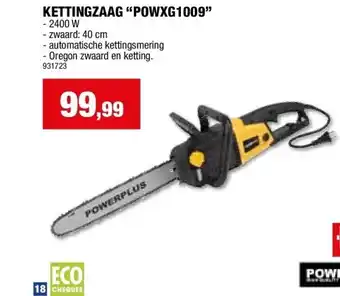 Hubo KETTINGZAAG “POWXG1009” aanbieding