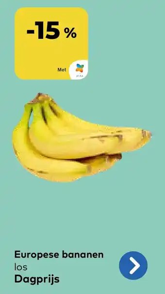 Bio Planet Europese bananen aanbieding